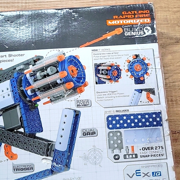 Vex Robotics Gatling rapid fire motorized dart shooter - Picture 6 of 6